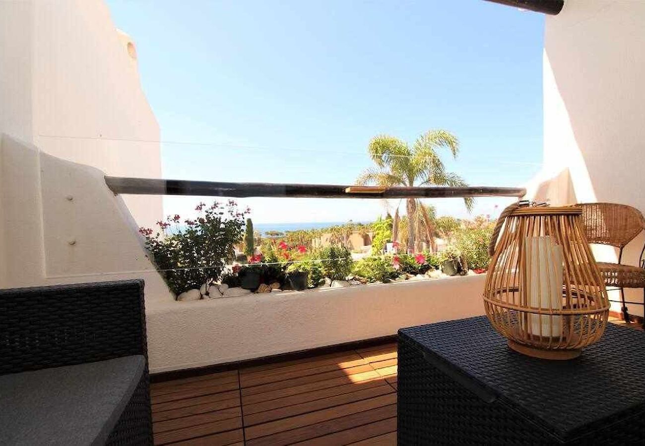 Apartamento em Albufeira - Apartamento T2 com Vista Mar e Piscina na Praia de São Rafael - Albufeira